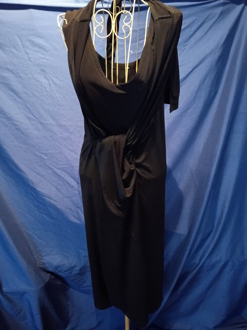 New Avon Vintage 5-way dress black large